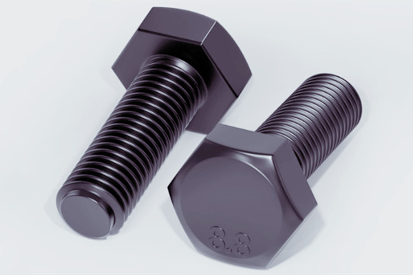 高強(qiáng)度發(fā)黑六角螺栓圖1